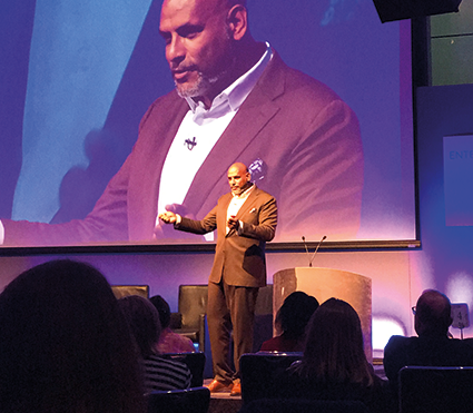 Keynote speaker John Amaechi